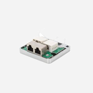 Digitus Boîtier de Montage en Saillie Cat 6 Argent, 2 Ports RJ45, Installation LSA, 65x55mm, DN-93711 - Miniature 2