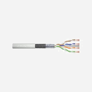 Digitus DK-1633-P-305 Câble installation Cat6 SF/UTP 305m Gris, Cuivre, LSZH, 4x2 paires torsadées, 10GBase-T, 250MHz, AWG26/7