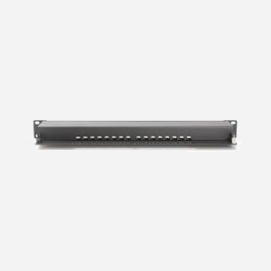 Digitus Panneau de Brassage CAT 6 Classe E 16 Ports RJ45, 1U, Montage Rack 19", Acier Galvanisé, PoE+ IEEE 802.3at, AWG 26/22, DN-91616S-B - Miniature 3
