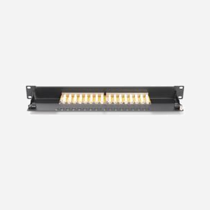 Digitus Panneau de Brassage CAT 6 Classe E 16 Ports RJ45, 1U, Montage Rack 19", Acier Galvanisé, PoE+ IEEE 802.3at, AWG 26/22, DN-91616S-B - Miniature 4