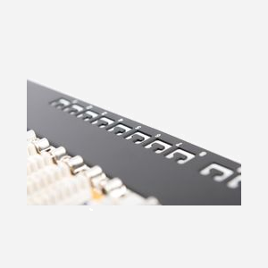 Digitus Panneau de Brassage CAT 6 Classe E 16 Ports RJ45, 1U, Montage Rack 19", Acier Galvanisé, PoE+ IEEE 802.3at, AWG 26/22, DN-91616S-B - Miniature 5