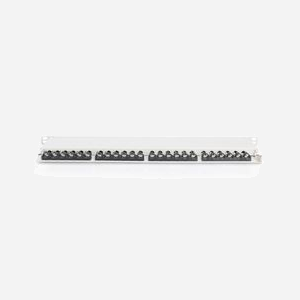 Digitus Panneau de Brassage CAT 6A Classe EA Blindé, 24 Ports RJ45, 0.5U, Montage Rack 19", Contacts Or, Acier, -20°C à 70°C, DN-91624S-SL-EA-G - Miniature 3