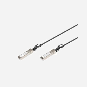 Digitus Câble DAC SFP+ 10G 3m Twinax AWG30 - Débit 10.52Gbps - Connecteurs SFP+ Mâle - Compatible MSA - Température 0-70°C - DN-81223