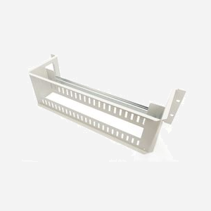 Digitus Support Rail Chapeau 19" 3U Acier Gris, DN-19-DIN-3U : Montage Appareils sur Profilé Chapeau, Ouverture Câbles Arrière 40x35mm - Miniature 2