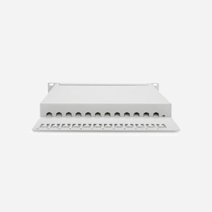 Digitus Panneau de Brassage Cat.6a 12 Ports 1U 10" Blindé RJ-45 Métal Gris - Compatible 10 Gigabit Ethernet - AWG 22/26 - DN-91612S-EA-G - Miniature 3