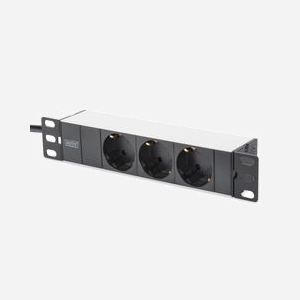 Digitus Kit Réseau 10" DN-10-SET-2 : Armoire Murale 9U, Switch Gigabit 8 ports, Patch Panel CAT 6 8 ports, Tablette 1U, Multiprise 3 Prises - Miniature 5