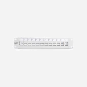 Digitus Panneau de Brassage Modulaire DN-91419 12 Ports Non Équipé 1U 10" Montage Rack Gris RAL 7035 Adapté Modules Keystone - Miniature 5
