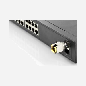 Digitus DN-81210 Module SFP Mini GBIC Cuivre 10 Gbps RJ45, Portée 100m, IEEE 802.3, Hot-Plug, 0-65°C, Compatible MSA - Miniature 4