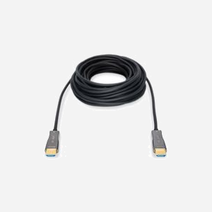 Digitus Câble Fibre Optique Hybride HDMI AOC 30m UHD 4K@60Hz 18Gbps HDMI 2.0b HDCP 2.2 HDR ARC Dolby TrueHD Construction Fibre Optique/Cuivre - Miniature 2