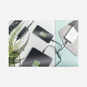 Digitus Câble de Charge 3-en-1 AK-300160-010-S, USB-A vers USB-C/Micro-USB/8-pin, 1m, 5V/2A, Tresse Nylon, AWG30, Nickel, Noir - Miniature 2