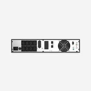 Digitus UPS OnLine 1500VA/1500W Double Conversion, Facteur de Puissance 1.0, 8x C13, RS232/USB, Batteries 3x12V/9Ah, Format Rack/Tour - Miniature 3