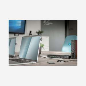 Digitus Commutateur KVM 4 Ports 4K 60Hz (4xDP in, 1xDP/HDMI out) USB 3.0 Hub, Audio 3.5mm, Télécommande, Support HDMI 2.0/DP 1.2/HDCP 2.2 - Miniature 4