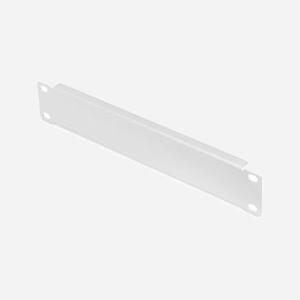 Digitus DN-10-BPN-01 Cache pour baie 10" (254mm) Acier Gris 255x45x10mm pour armoire réseau. Conforme rails profilés. Améliore l'esthétique et la circulation d'air. - Miniature 1