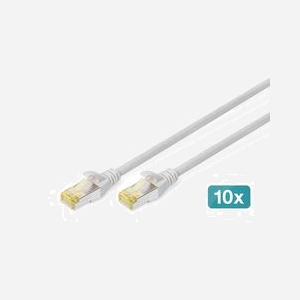 Digitus Pack Réseau 10" (254mm) 12U - Armoire Murale 592x312x300mm + Switch Gigabit 8 ports + Patch Panel CAT6 blindé + Accessoires - Miniature 2