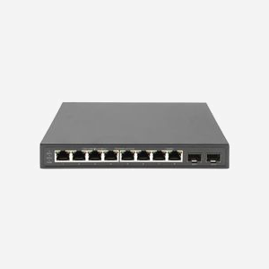 Digitus DN-80067 : Switch 8 ports Gigabit RJ45 + 2 ports SFP 1Gbps, Boîtier Métal, Non-Géré, Normes IEEE 802.3ab/u/x, Bande Passante 20Gbps - Miniature 3