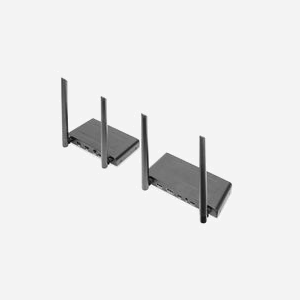 Digitus DS-55321 Kit Extension KVM HDMI Sans Fil 200m, Full HD 1080p/60Hz, USB 2.0, Wi-Fi 5, Cryptage AES 128-bit, HDMI Loop Out - Miniature 2