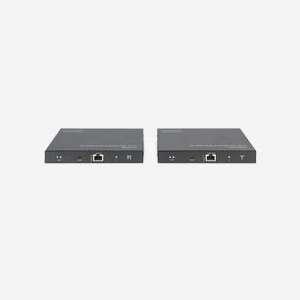 Digitus Kit Extension KVM HDMI 4K DS-55513 : UHD 4K/60Hz jusqu'à 70m via Cat.6/7/8, KVM/USB, HDMI 2.0, HDCP 2.2/1.4, Extracteur Audio S/PDIF - Miniature 3