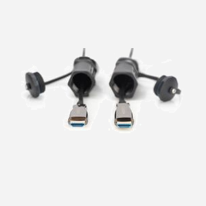 Digitus Câble HDMI 2.0 AOC 4K/60Hz 15m, Fibre Optique Hybride, Bande Passante 14.4 Gbit/s, HDCP 2.2, HDR10, Connecteurs Or, IP68 - Miniature 5