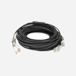 Digitus Câble Breakout Fibre Optique OM4 8 Fibres LC/UPC-LC/UPC 50/125µm LSZH 100m U-DQ(ZN) BH - Perte 0.3dB, Retour 30dB, -20°C à 70°C - Miniature 1
