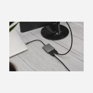 Digitus Adaptateur USB-C vers Dual HDMI 4K/60Hz (Single Screen) & 4K/30Hz (Dual Screen) HDR10, HDCP 1.4, compatible Windows, macOS, Linux, Android - Miniature 2