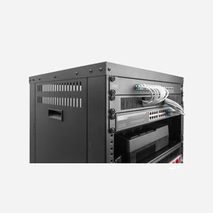 Digitus DN-48001 Rack 19" Universel 16U Acier Noir, Charge 136kg, Roulettes, Profondeur 460mm, Fentes d'aération, Livré démonté (Flatpack) - Miniature 4