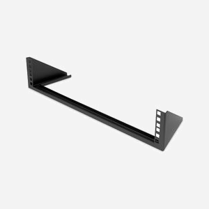 Digitus DN-48003 Support Mural 19" 2U Acier Noir 504x151x105mm Charge 20kg pour Montage Équipement Réseau et AV Vertical/Horizontal