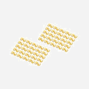 Digitus Clips de Couleur Jaune pour Câbles Patch Cat5e/6, PVC, Lot de 100, Référence A-CC-Y, Dimensions Emballage 100x120x20mm