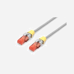 Digitus Clips de Couleur Jaune pour Câbles Patch Cat5e/6, PVC, Lot de 100, Référence A-CC-Y, Dimensions Emballage 100x120x20mm - Miniature 2