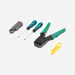 Digitus DN-94027 : Kit d'outils réseau pour installation et maintenance sur site, sac textile, dimensions colis 270x154x60mm, 900g - Miniature 2