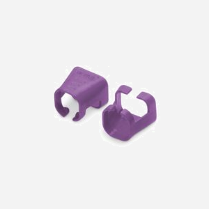 Digitus A-CC-VI : Clips de Câble Violet PVC, Cat5e/6, Lot de 100. Dimensions Emballage 100x120x20mm, Fabriqué en Chine, Volume 240cm³ - Miniature 4