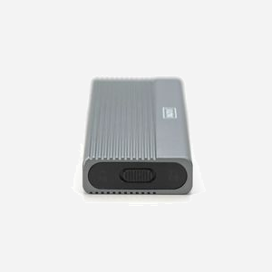 Digitus DA-71120-1 Boîtier Externe M.2 NVMe SSD USB 3.2 Gen 2 (10 Gbps) pour SSD 2230/42/60/80mm, Capacité 8 To, Chipset JMS583, Aluminium Noir, Compatible Windows/macOS/Linux/Android/iOS - Miniature 4