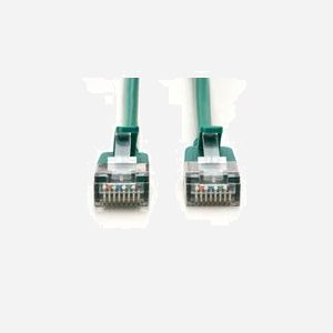 Digitus CAT 6A F-FTP Slim Patch Cable 3m Vert, RJ45 M/M, AWG 32/7, LSZH, 10 Gbit/s, 500 MHz, PoE+, Diamètre 3.8mm, Cuivre - Miniature 4