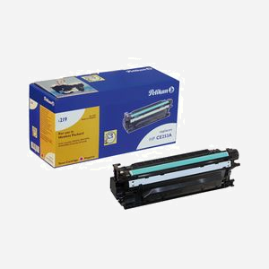 Pelikan CE253A Cartouche Toner Noir 7000 pages - Compatible Canon I-Sensys LBP-7750cdn, HP Color LaserJet CM3530/CP3525 - 1 Pièce - 1.76kg - Miniature 1
