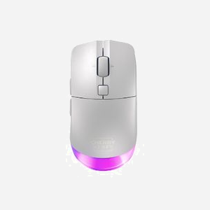 CHERRY XTRFY M50 Wireless - Souris Gaming Optique 12000 DPI, RGB, Tri-mode (2.4GHz/Bluetooth/USB-C), Autonomie 100h, Droitier, 89g - Miniature 1
