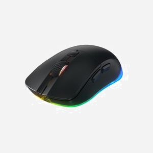 CHERRY XTRFY M50 Wireless : Souris Gaming Ergonomique, 12000 DPI, Tri-Mode (2.4 GHz, Bluetooth 5.2, USB-C), RGB, Autonomie 100h, 89g, Windows/macOS - Miniature 2