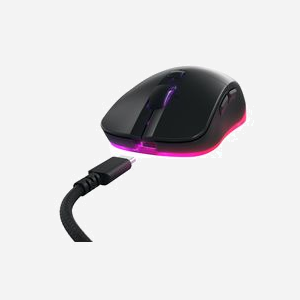 CHERRY XTRFY M50 Wireless : Souris Gaming Ergonomique, 12000 DPI, Tri-Mode (2.4 GHz, Bluetooth 5.2, USB-C), RGB, Autonomie 100h, 89g, Windows/macOS - Miniature 4