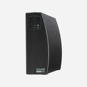 ONLINE USV-Systeme YUNTO 1200 Onduleur Interactif 1.2kVA 720W 5 Prises C13, USB, RJ-45, Batterie 24V 7Ah, IP20