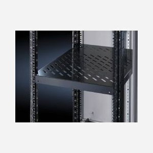 Rittal DK 5501.705 - Plateau 1U Acier Noir 19" (48.3cm) 484mm Charge 100kg Compatible TS IT et TE - Poids 8.5kg - Référence 5501.705 - Miniature 2