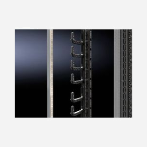 Rittal DK 5502.115 : Boîtier Rack 6U en Acier Noir pour TS IT, lot de 14 unités, poids par paquet 920g, code SH 85389099 - Miniature 2
