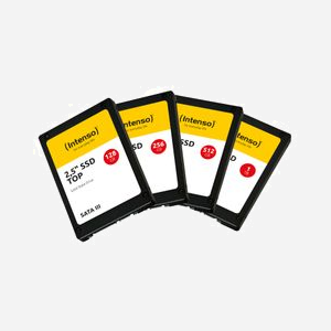 Intenso SSD 128 Go 2.5" SATA III MLC : 550 Mo/s Lecture, 500 Mo/s Écriture, 6 Gbit/s, 133k/128k IOPS, DRAM 256 Mo, S.M.A.R.T. & TRIM - Miniature 2
