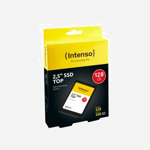 Intenso SSD 128 Go 2.5" SATA III MLC : 550 Mo/s Lecture, 500 Mo/s Écriture, 6 Gbit/s, 133k/128k IOPS, DRAM 256 Mo, S.M.A.R.T. & TRIM - Miniature 3