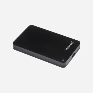 Intenso Memory Case 2To USB 3.2 Gen 1 (3.1 Gen 1) HDD 2.5" 5400 tr/min, lecture 85Mo/s, écriture 75Mo/s, FAT32, compatible Windows/macOS - Miniature 1