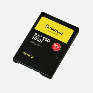 Intenso SSD High Performance 2.5" 240Go SATA III 6Gbit/s Lecture 520Mo/s Ecriture 480Mo/s IOPS 133K/123K S.M.A.R.T. TRIM 7mm