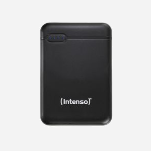 Intenso 7313520 Power Bank 5000mAh LiPo Noir - 1x USB-A 2.1A, 1x USB-C 2.1A, écran LED, recharge via Micro-USB + USB Type-C