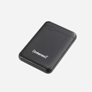 Intenso 7313520 Power Bank 5000mAh LiPo Noir - 1x USB-A 2.1A, 1x USB-C 2.1A, écran LED, recharge via Micro-USB + USB Type-C - Miniature 4