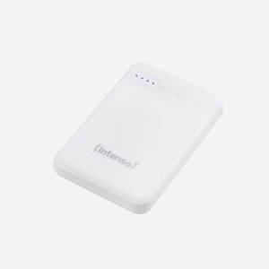 Intenso 7313522 Batterie Externe 5000mAh LiPo, 1x USB-A, 1x USB-C, 2.1A, Blanc, Chargement USB, Protection Surcharge/Court-circuit, Câble USB Type-A vers USB Type-C - Miniature 4