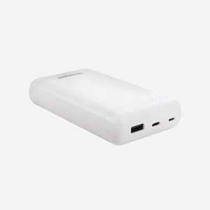 Intenso Powerbank XS20000 20000mAh LiPo, 2x USB (Type-A & Type-C), 5V/3.1A, Écran LED, Recharge via Micro-USB/USB-C, Blanc, Ref: 7313552 - Miniature 5