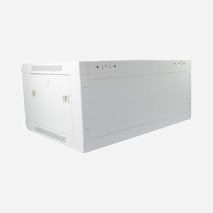 ALLNET ALL-SMC6406GRAU - Rack Mural 6U, Charge 50kg, Acier Gris, Dimensions 600x600x281mm, Montage 19", Verrouillage Clé, Refroidissement Passif. - Miniature 4