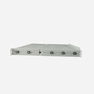 Étagère ALLNET ALL-S0002101 Argent pour rack 19 pouces (48.3cm), 450 x 550 x 45 mm, charge max 60kg, fixation rack 1U - Miniature 3