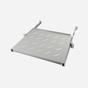 ALLNET ALL-S0002108 Plateau Rack 19" Gris 420x600x45mm, Profondeur 600mm, pour Baie Serveur, Acier, Poids 5.2kg - Miniature 2